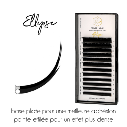 Extensions de cils collection « Ellipse » Taille individuelle